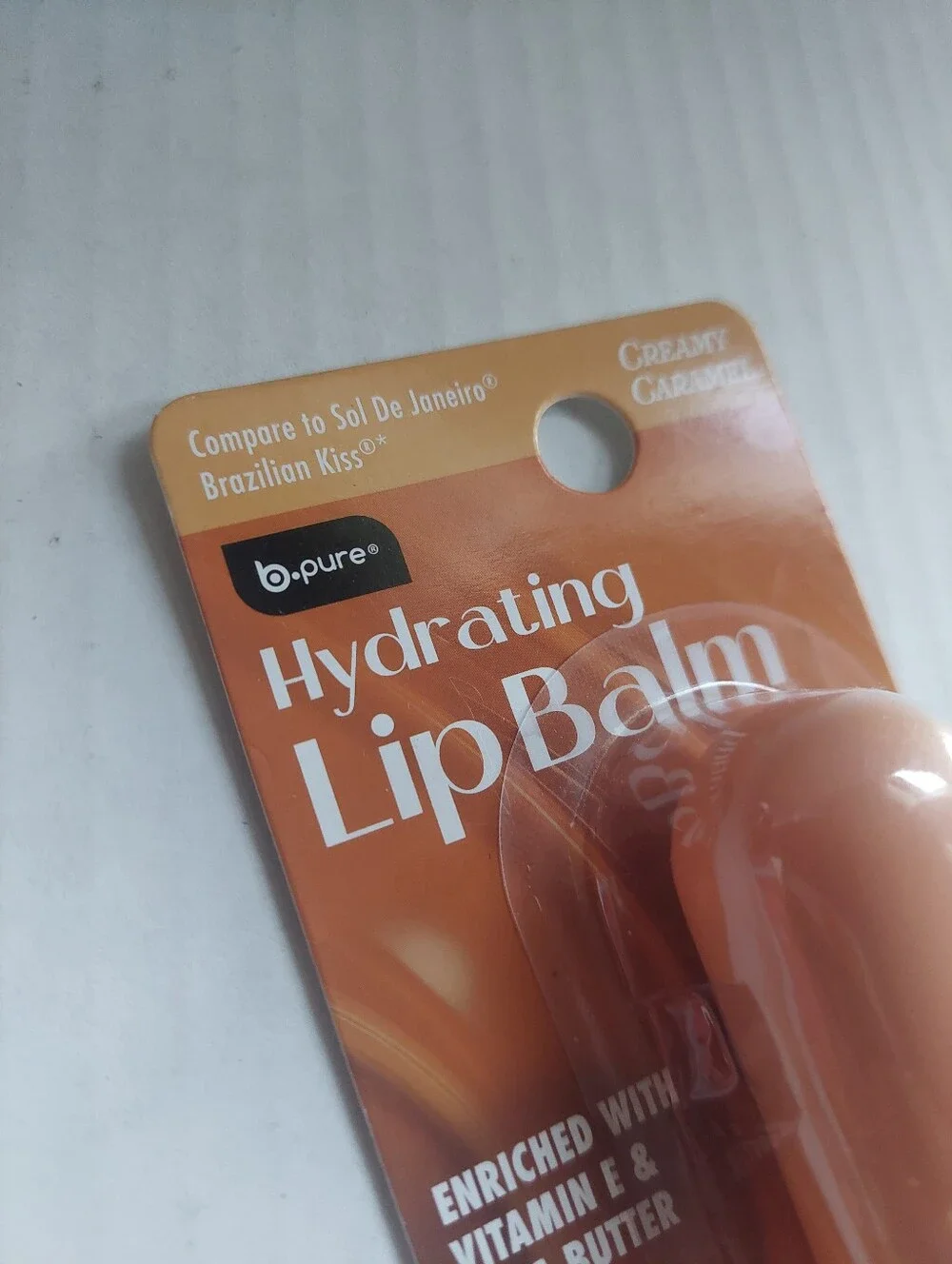 Lot Of 3 B PURE Hydrating Lip Balm New Sol Brazilian Kiss